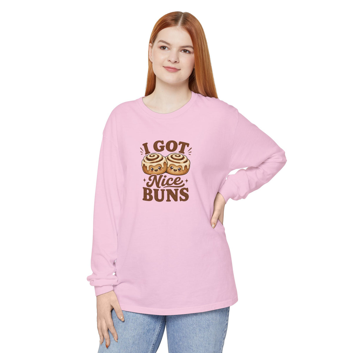 Nice Buns Long Sleeve Shirt