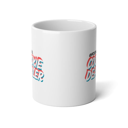 20oz Jumbo Mug — 'Come Closer' Retro 3D Text Coffee Cup