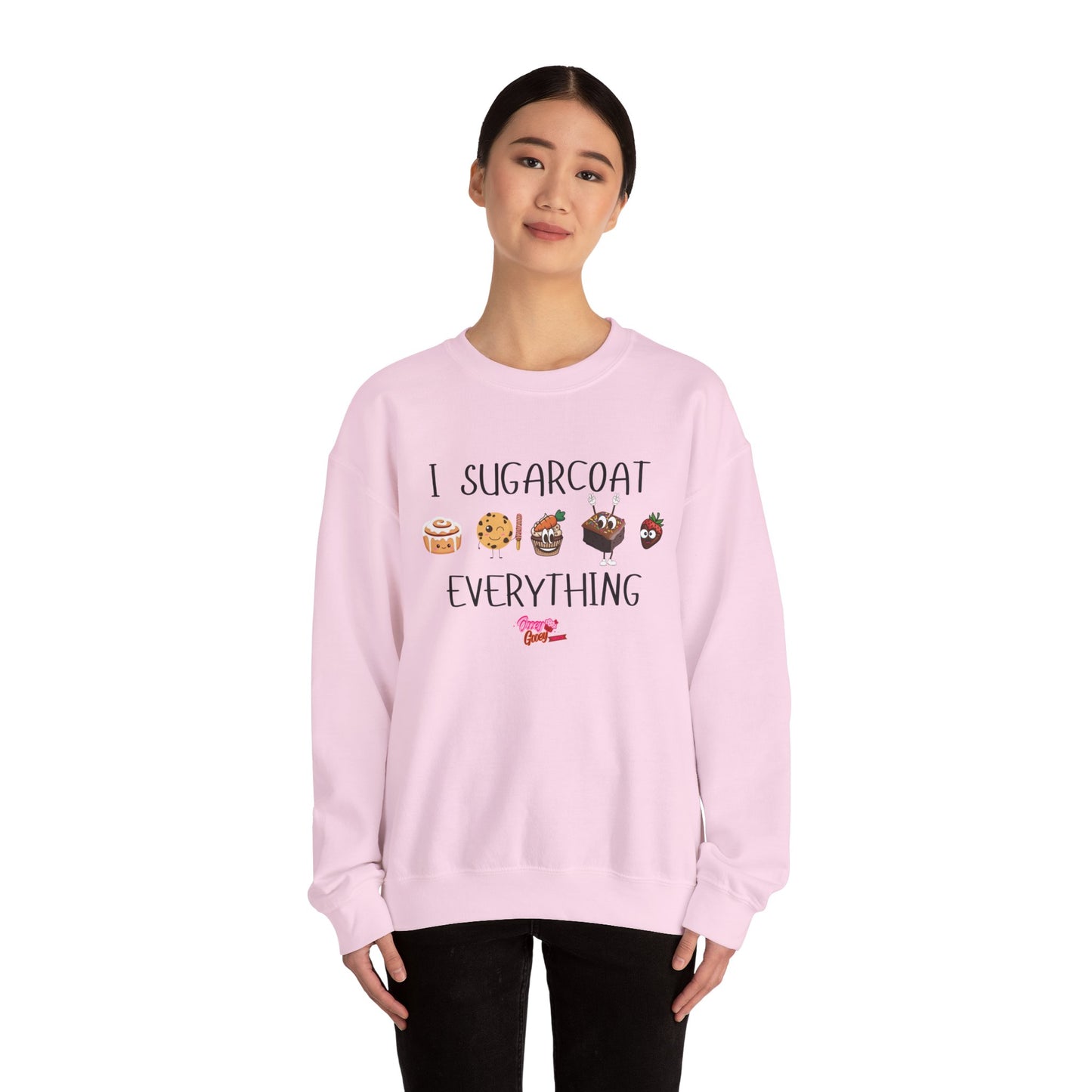 'I Sugarcoat Everything' Funny Unisex Crewneck