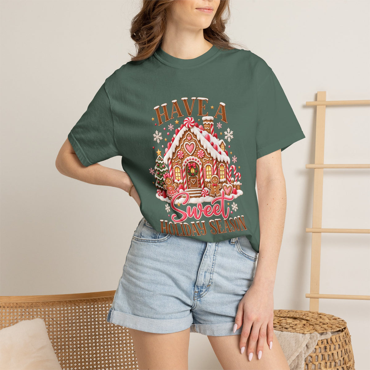 Have a Sweet Holiday Season Gingerbread T-Shirt