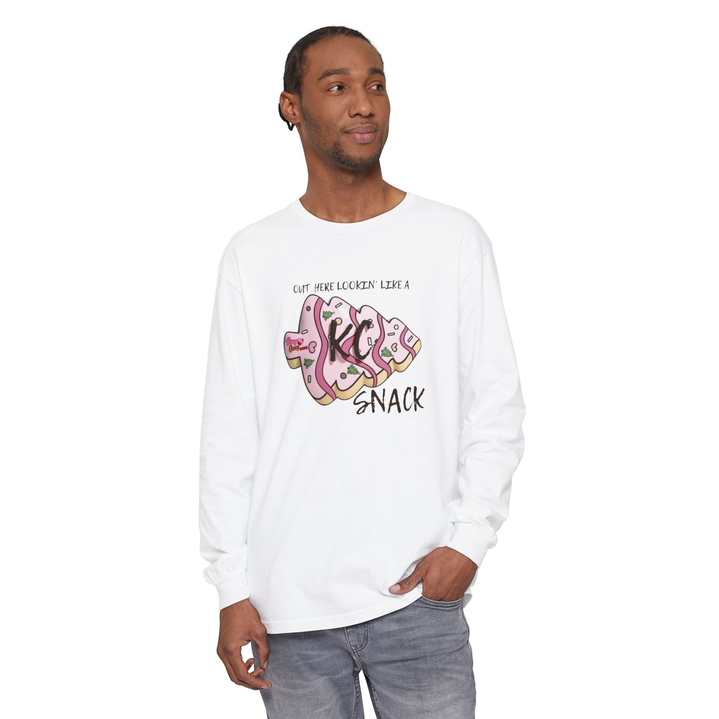 “Can't Help Lookin' Like a Snack” Long Sleeve Tee