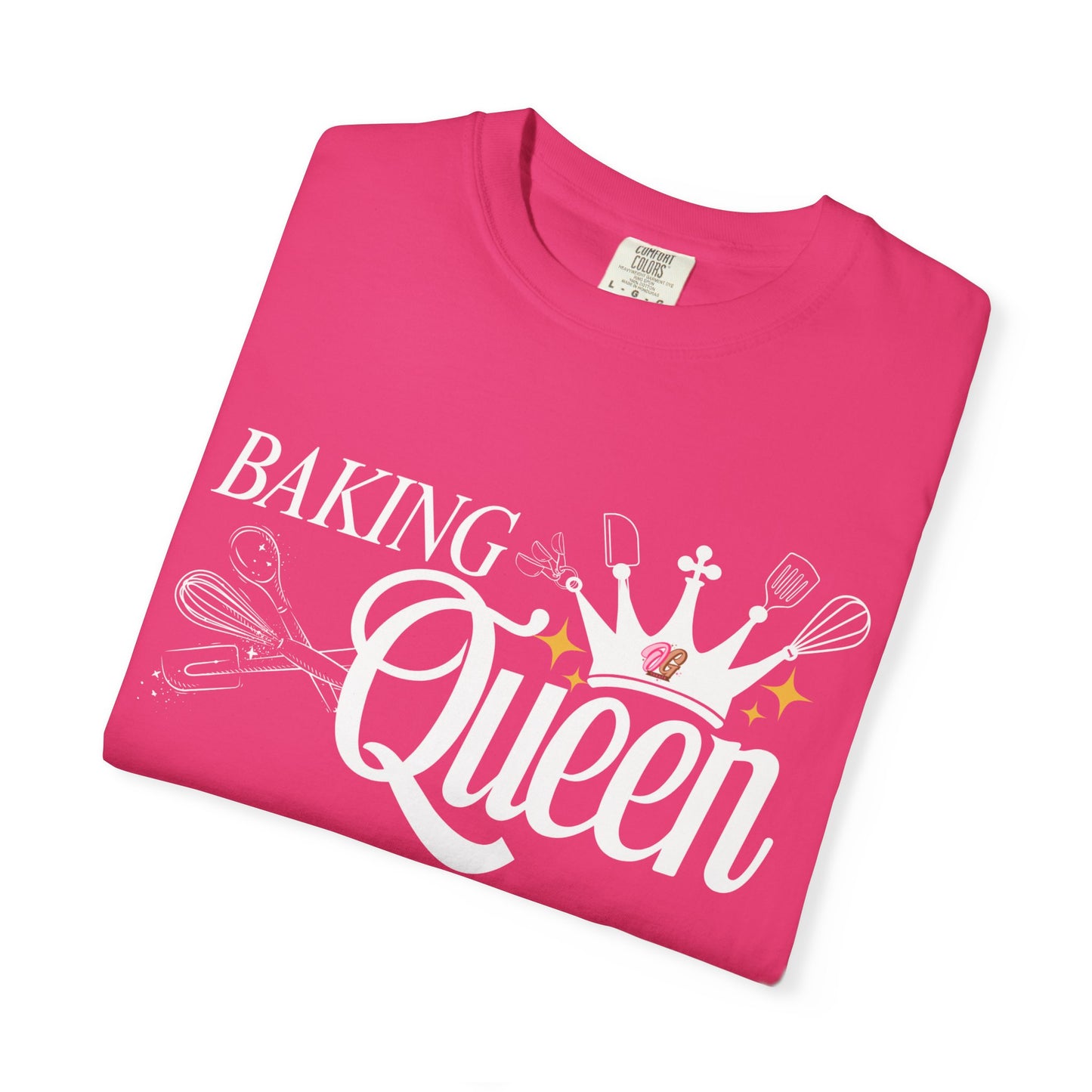 Baking Queen T-Shirt, Fun Baking Gift, Unisex Tee, Kitchen Lover Apparel, Baking Enthusiast Gift, Culinary Queen Shirt