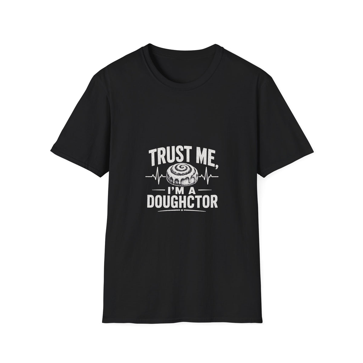 T‑Shirt — "Trust Me, I’m a Doughctor" Vintage Bakery Humor Tee