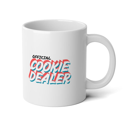 20oz Jumbo Mug — 'Come Closer' Retro 3D Text Coffee Cup