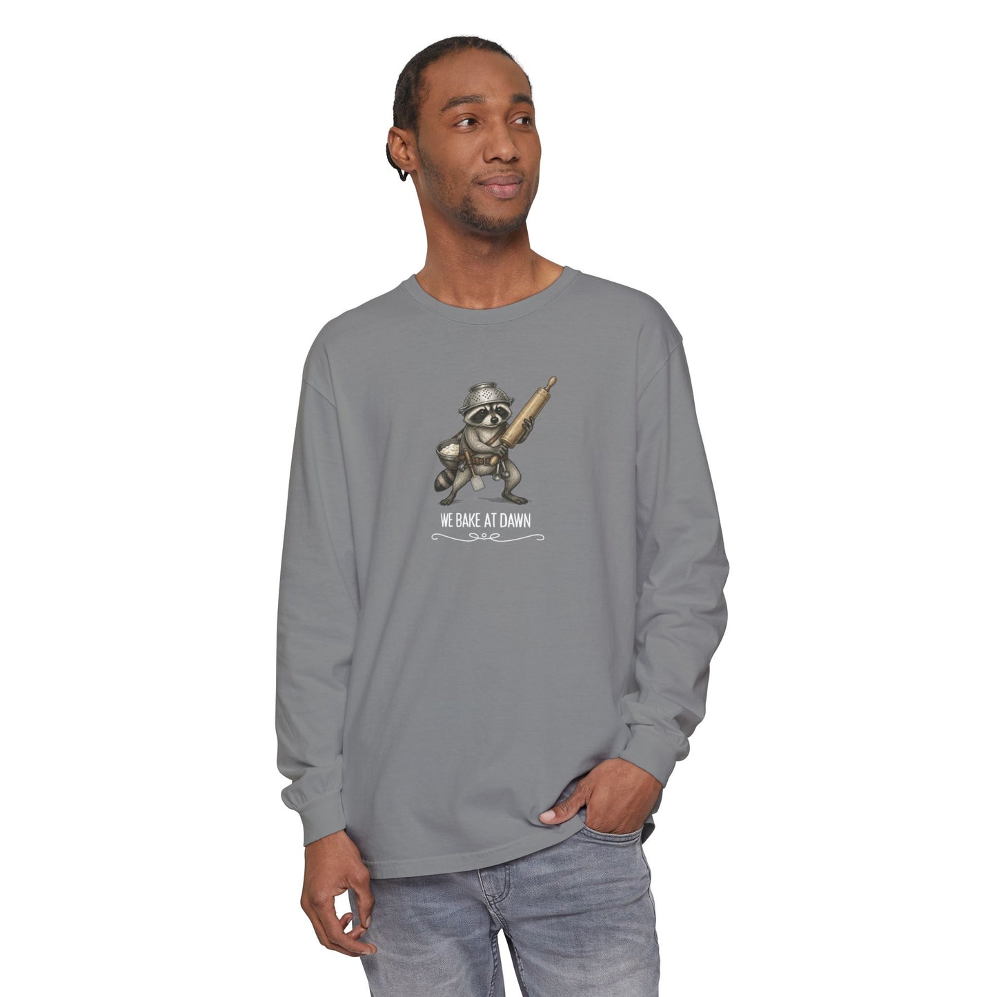 We Bake at Dawn! Darker Long Sleeve Tee