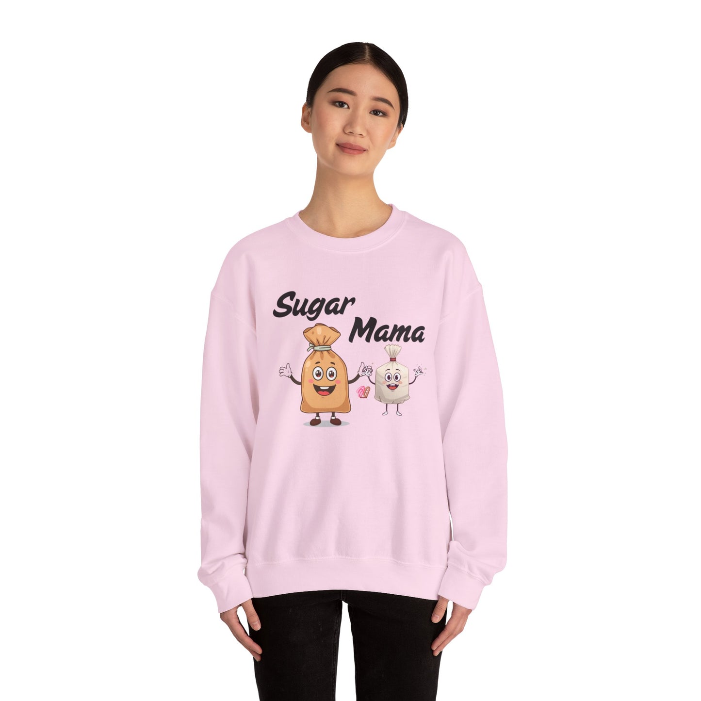 Sugar Mama Unisex Sweatshirt, Foodie Gift, Cute Sweatshirt, Mother's Day Gift, Fun Casual Wear, Everyday Comfort