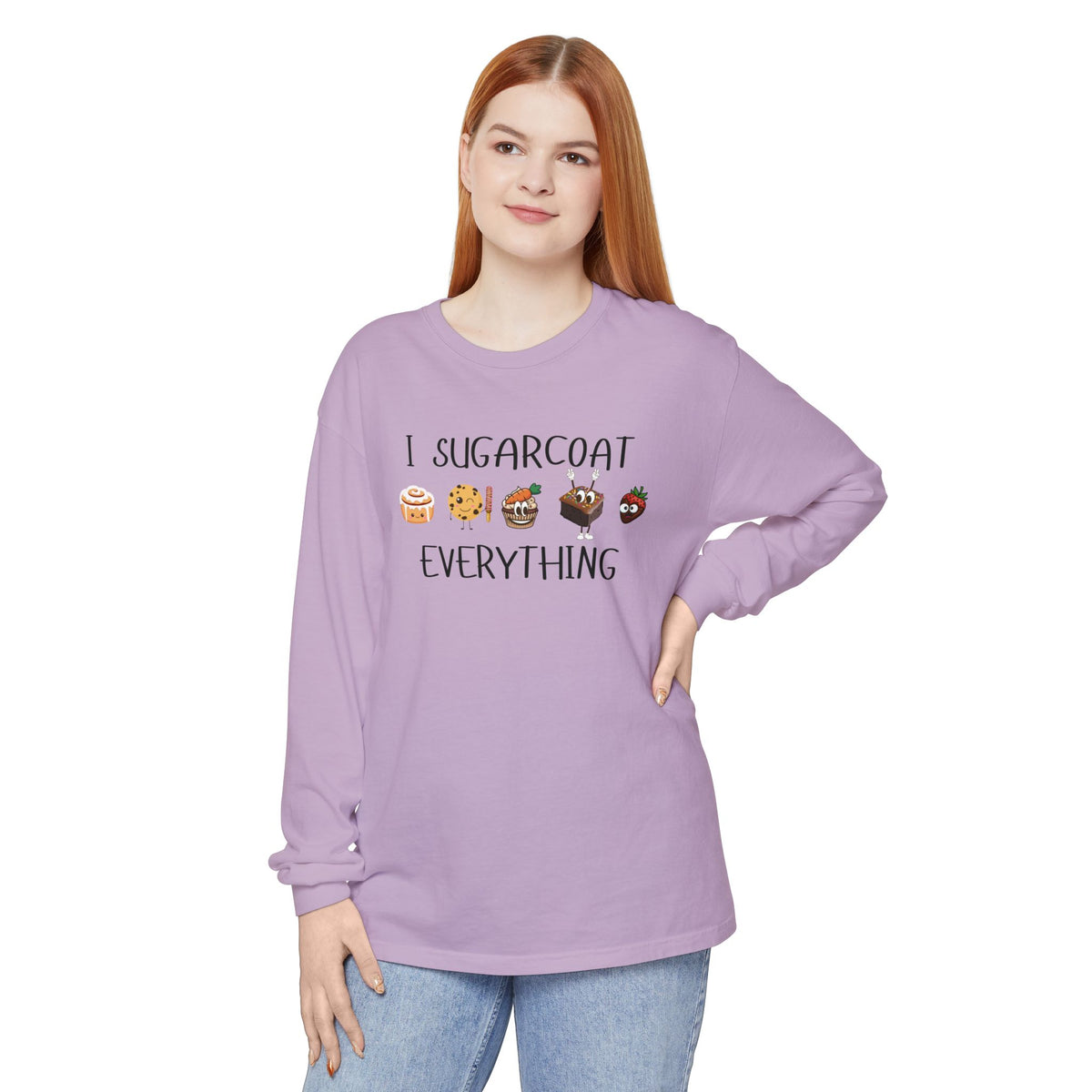 I Sugarcoat Everything Long Sleeve Tee