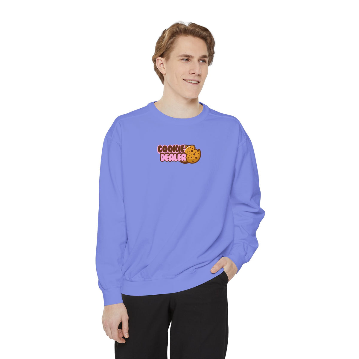 Cookie Dealer Sweatshirt — Fun Graphic Crewneck for Bakers & Cookie Lovers