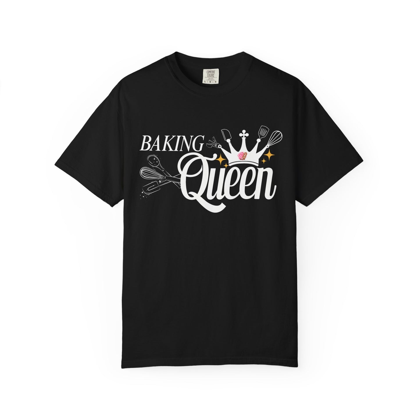 Baking Queen T-Shirt, Fun Baking Gift, Unisex Tee, Kitchen Lover Apparel, Baking Enthusiast Gift, Culinary Queen Shirt