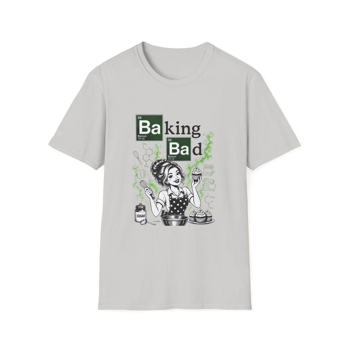 Baking Bad T‑Shirt — Funny Chemistry Baking Graphic Tee