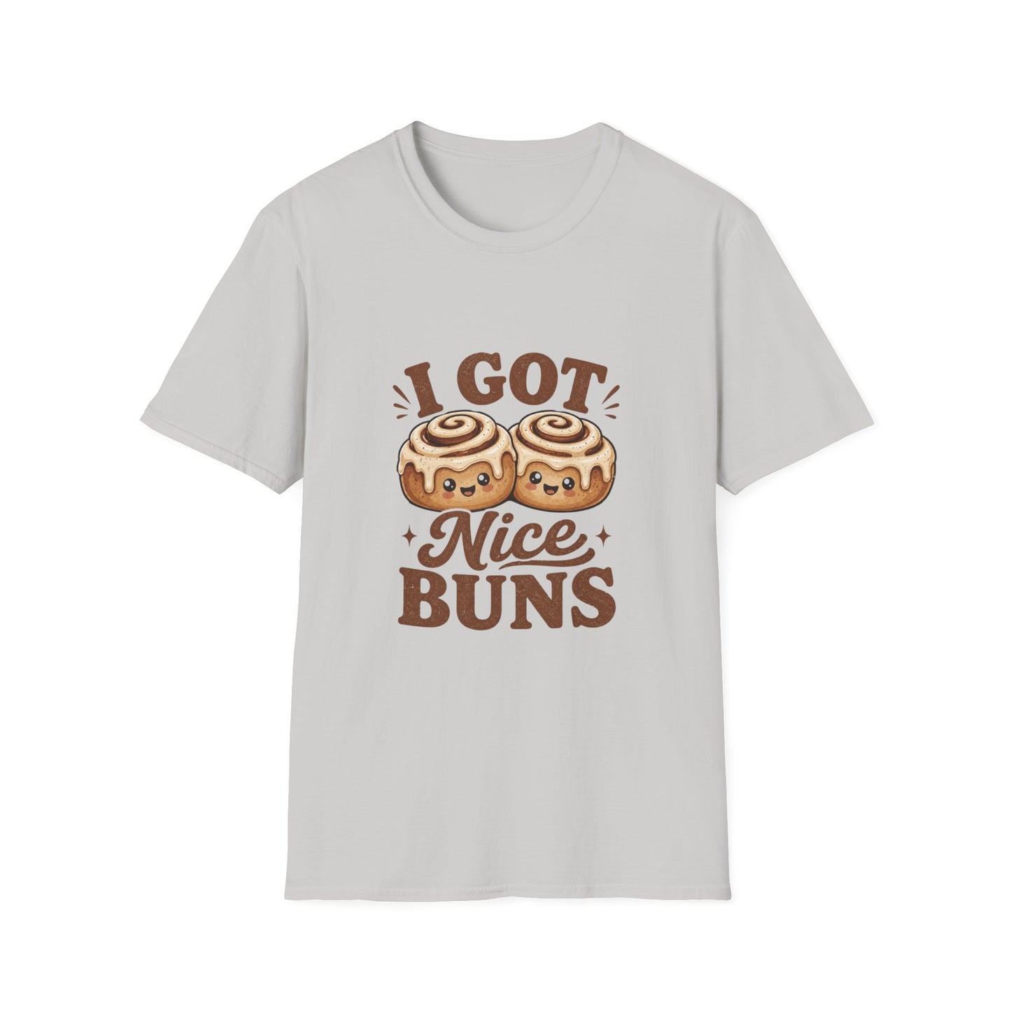 I Got Nice Buns T-Shirt — Cute Cinnamon Roll Graphic Tee