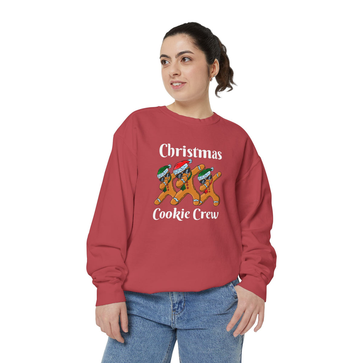 Dabbing Gingerbread Holiday Sweatshirt
