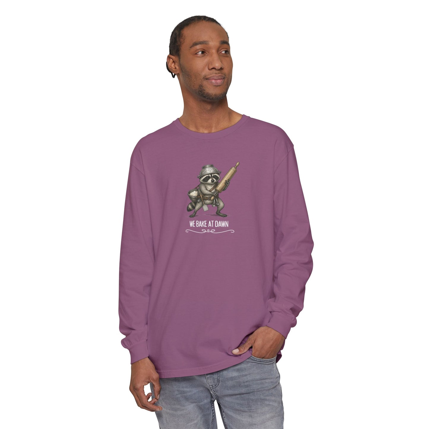 We Bake at Dawn! Darker Long Sleeve Tee