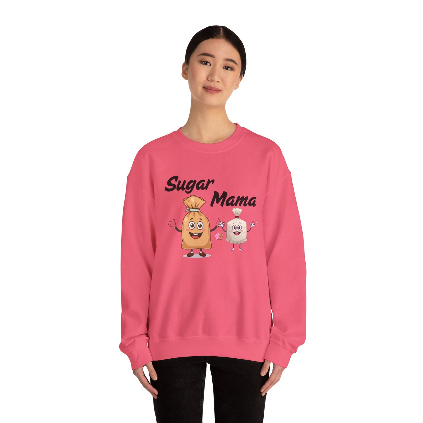 Sugar Mama Unisex Sweatshirt, Foodie Gift, Cute Sweatshirt, Mother's Day Gift, Fun Casual Wear, Everyday Comfort