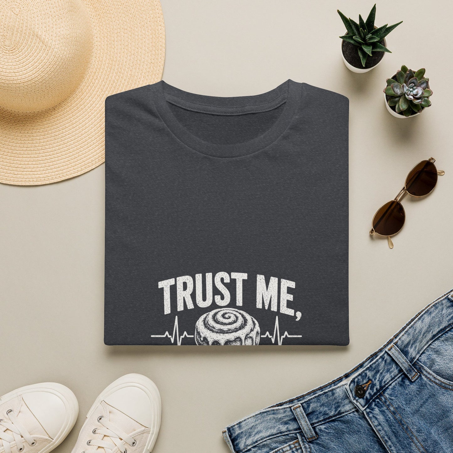 T‑Shirt — "Trust Me, I’m a Doughctor" Vintage Bakery Humor Tee