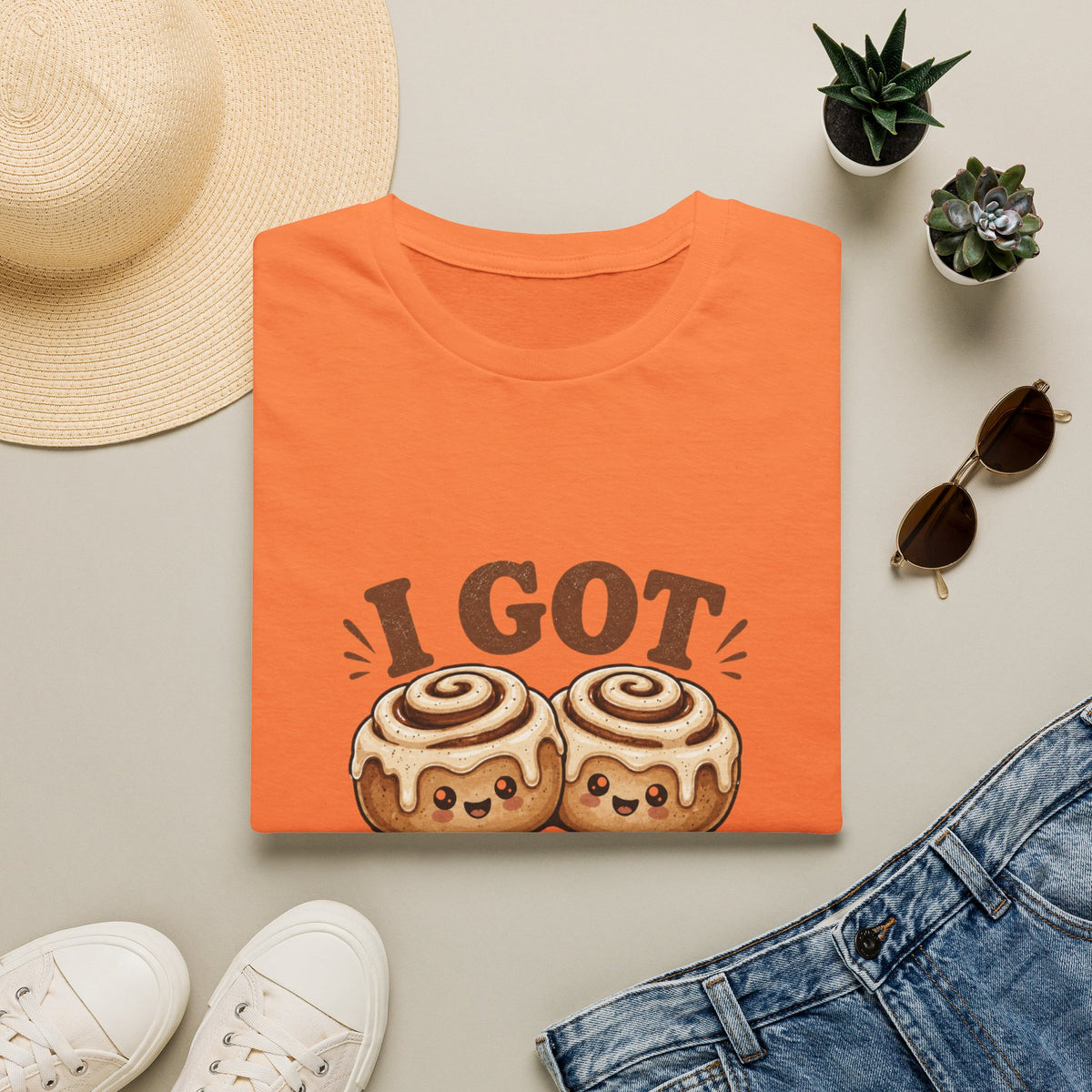 I Got Nice Buns T-Shirt — Cute Cinnamon Roll Graphic Tee