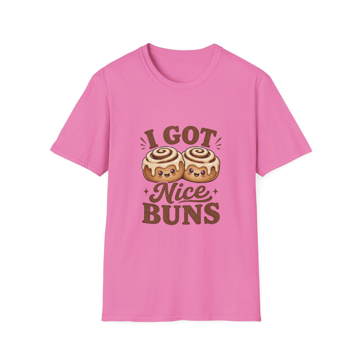 I Got Nice Buns T-Shirt — Cute Cinnamon Roll Graphic Tee