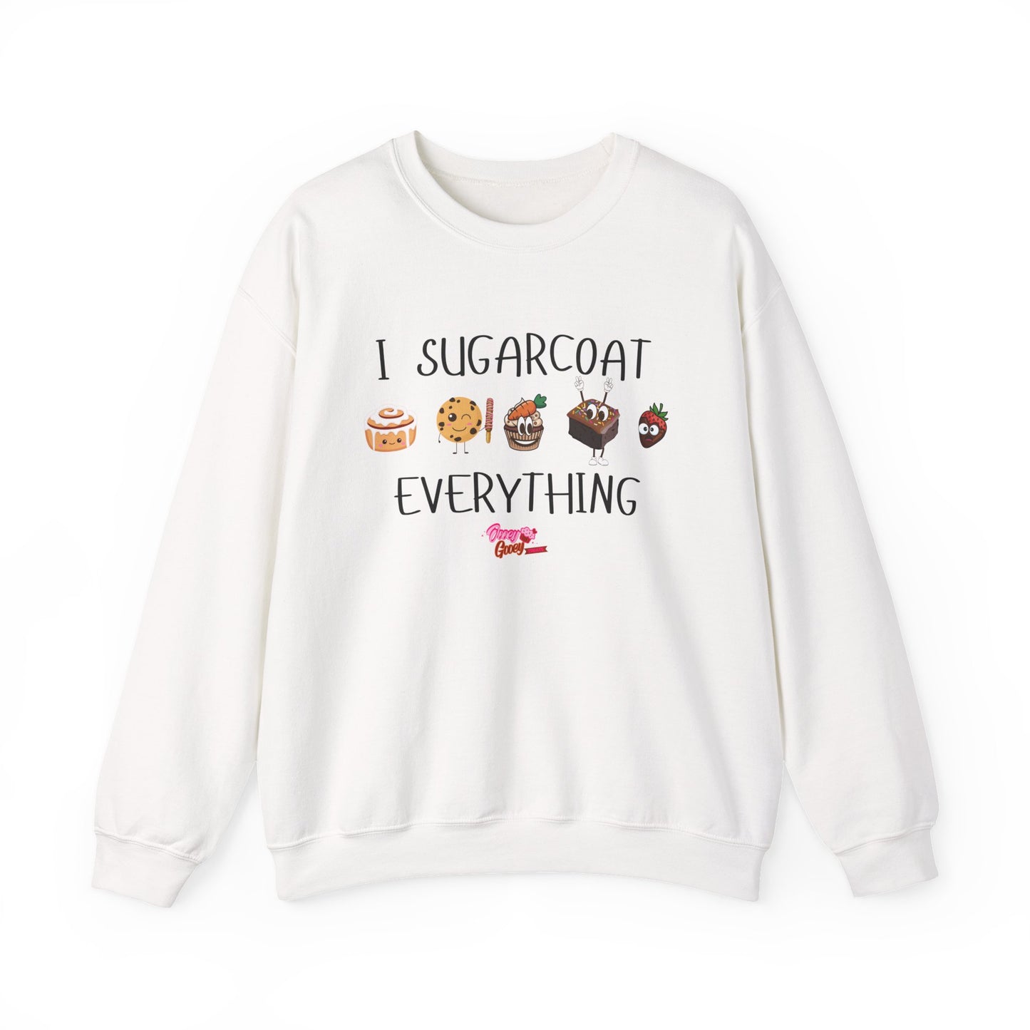 'I Sugarcoat Everything' Funny Unisex Crewneck