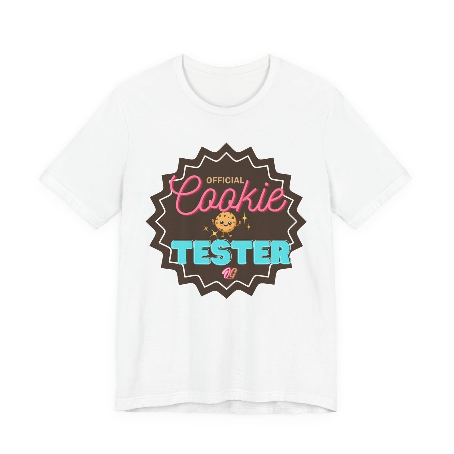 Official Cookie Tester Tee, Fun Foodie T-Shirt, Sweet Treat Shirt, Baking Gift, Holiday Party Shirt