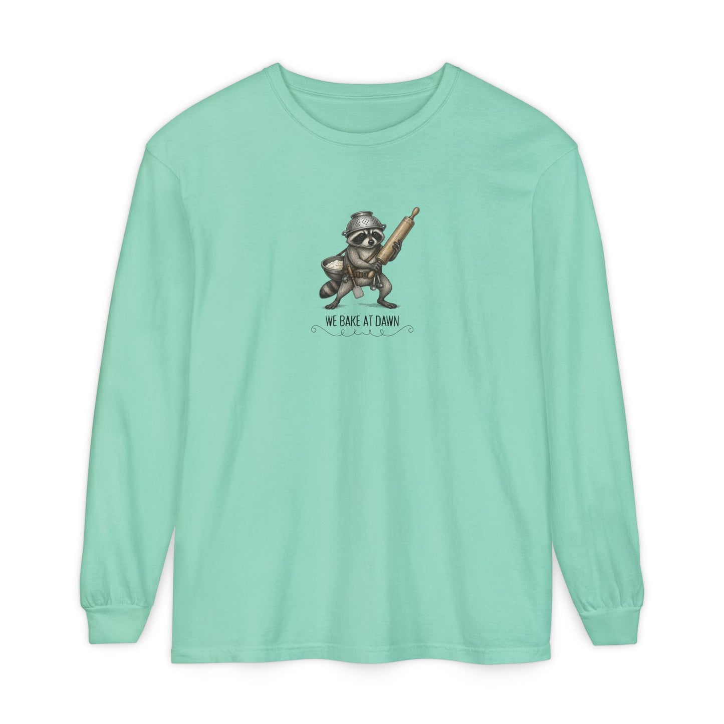 Dabbing Sloth Long Sleeve Tee — "We Came to Climb" Graphic