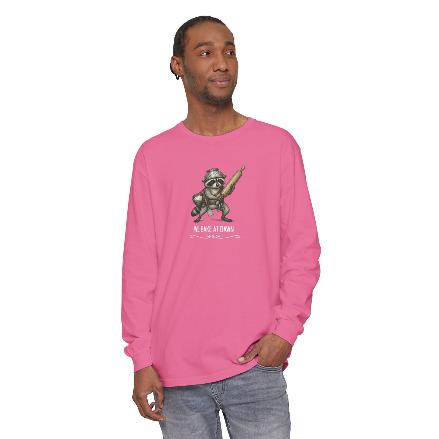 We Bake at Dawn! Darker Long Sleeve Tee
