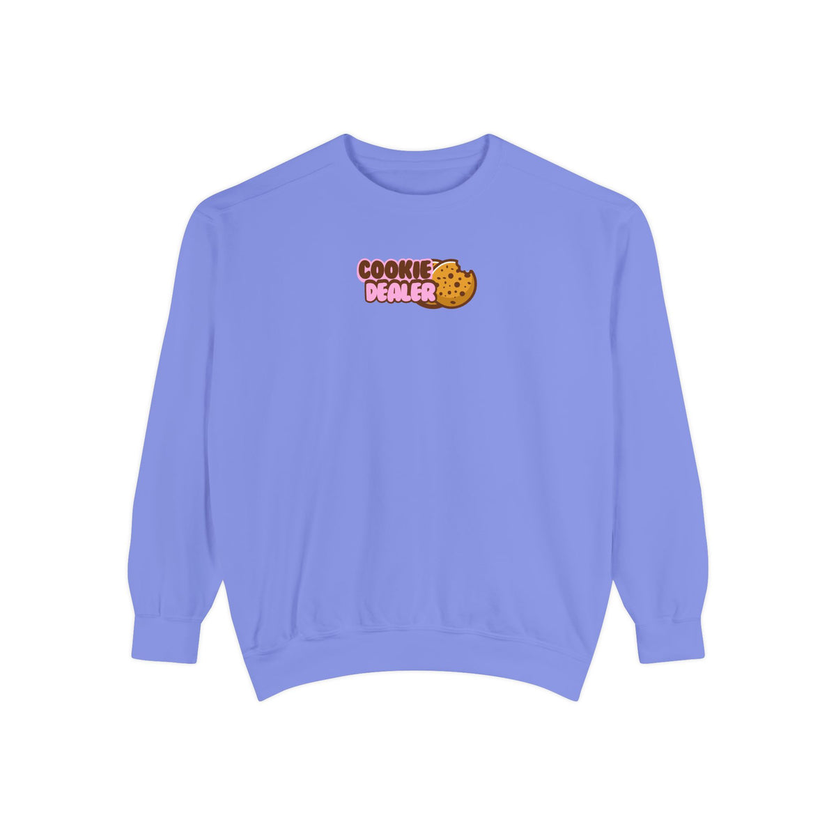 Cookie Dealer Sweatshirt — Fun Graphic Crewneck for Bakers & Cookie Lovers