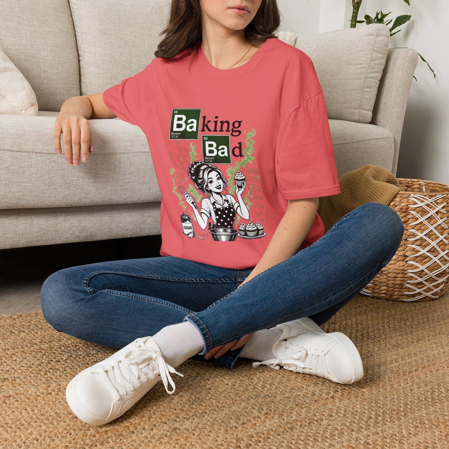 Baking Bad T‑Shirt — Funny Chemistry Baking Graphic Tee