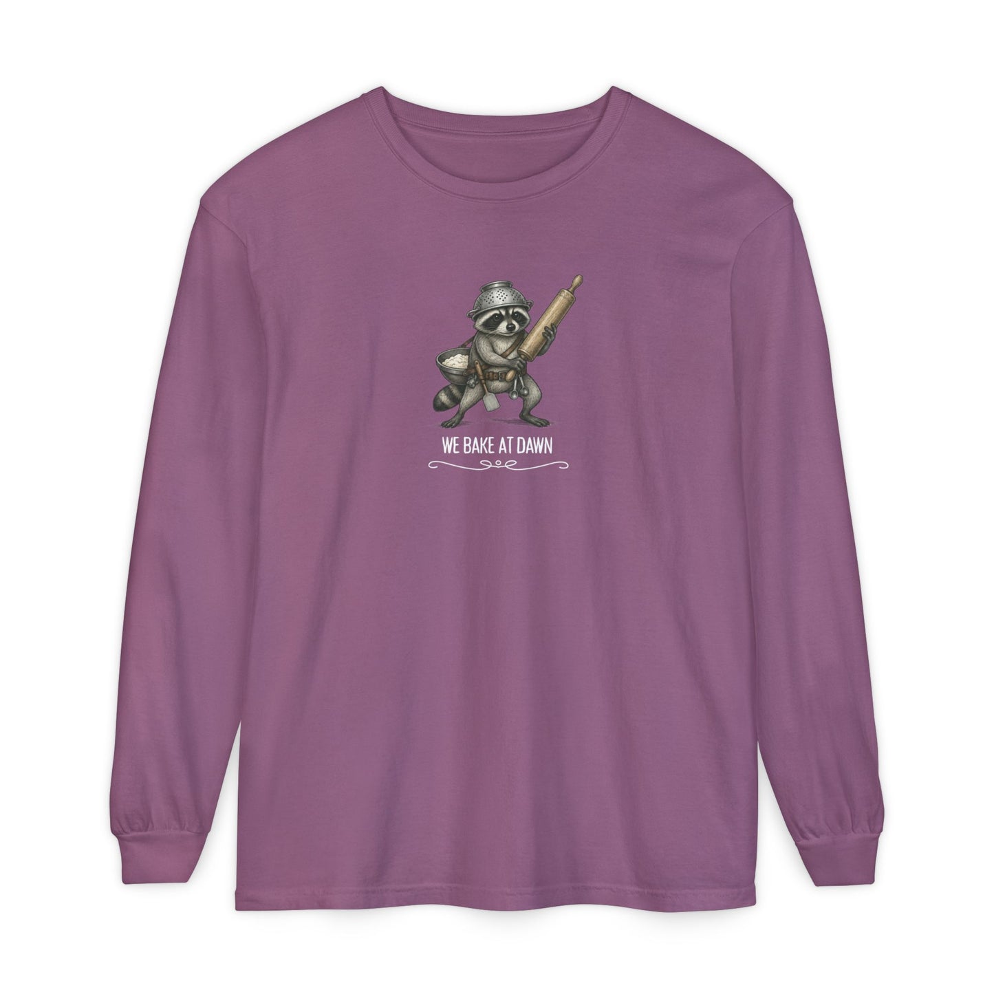 We Bake at Dawn! Darker Long Sleeve Tee