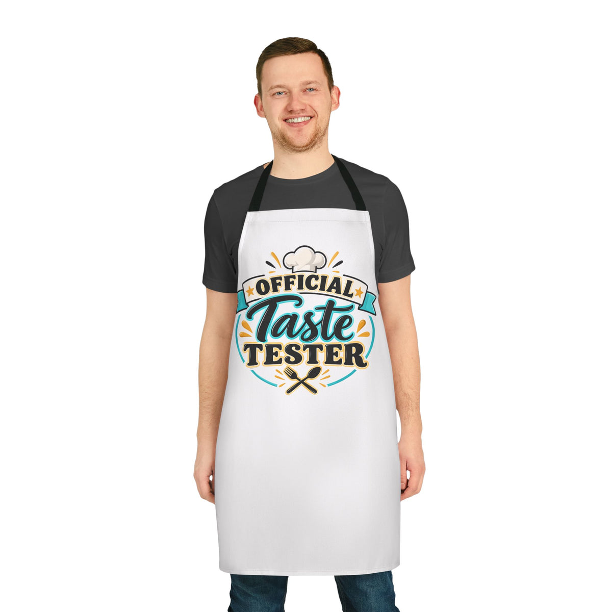 Official Taste Tester Apron – Funny Chef Gift for Home Cooks & BBQs