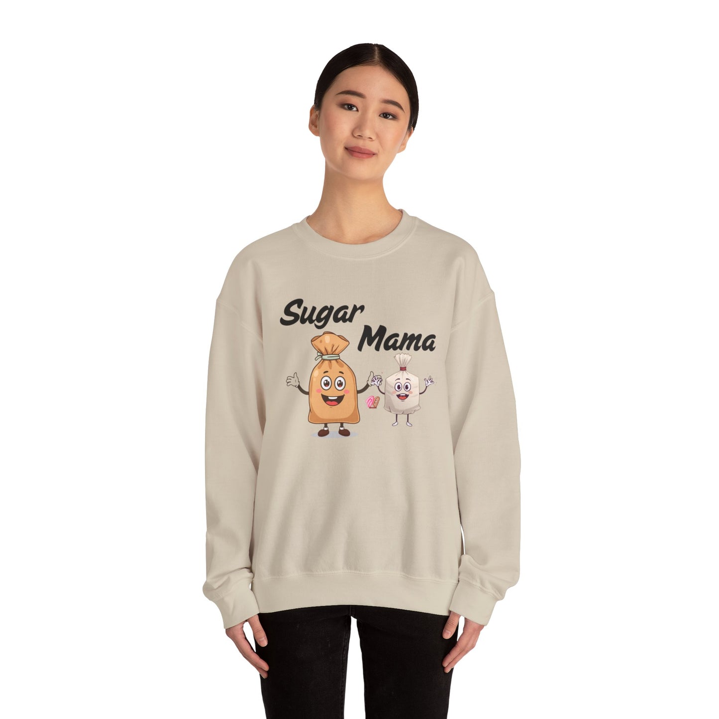 Sugar Mama Unisex Sweatshirt, Foodie Gift, Cute Sweatshirt, Mother's Day Gift, Fun Casual Wear, Everyday Comfort