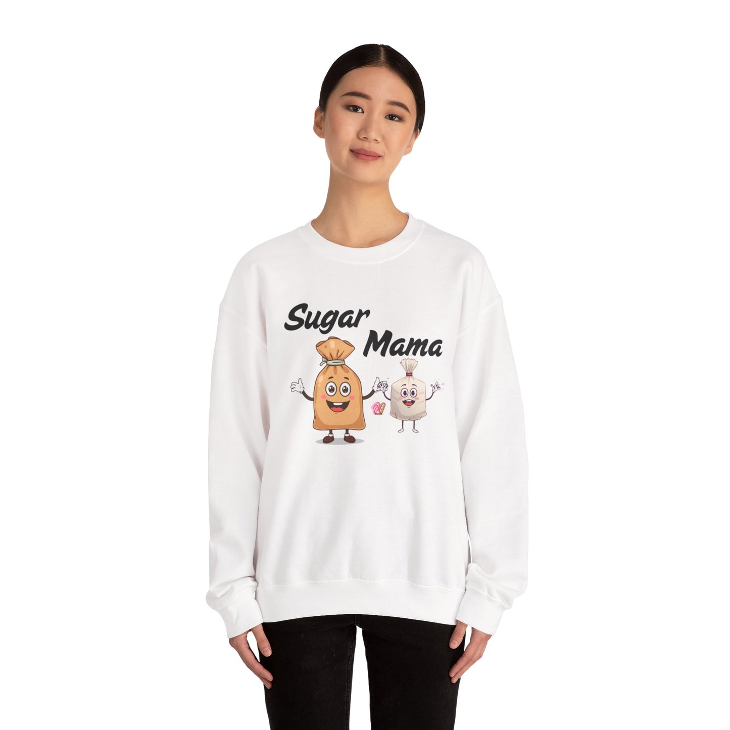 Sugar Mama Unisex Sweatshirt, Foodie Gift, Cute Sweatshirt, Mother's Day Gift, Fun Casual Wear, Everyday Comfort
