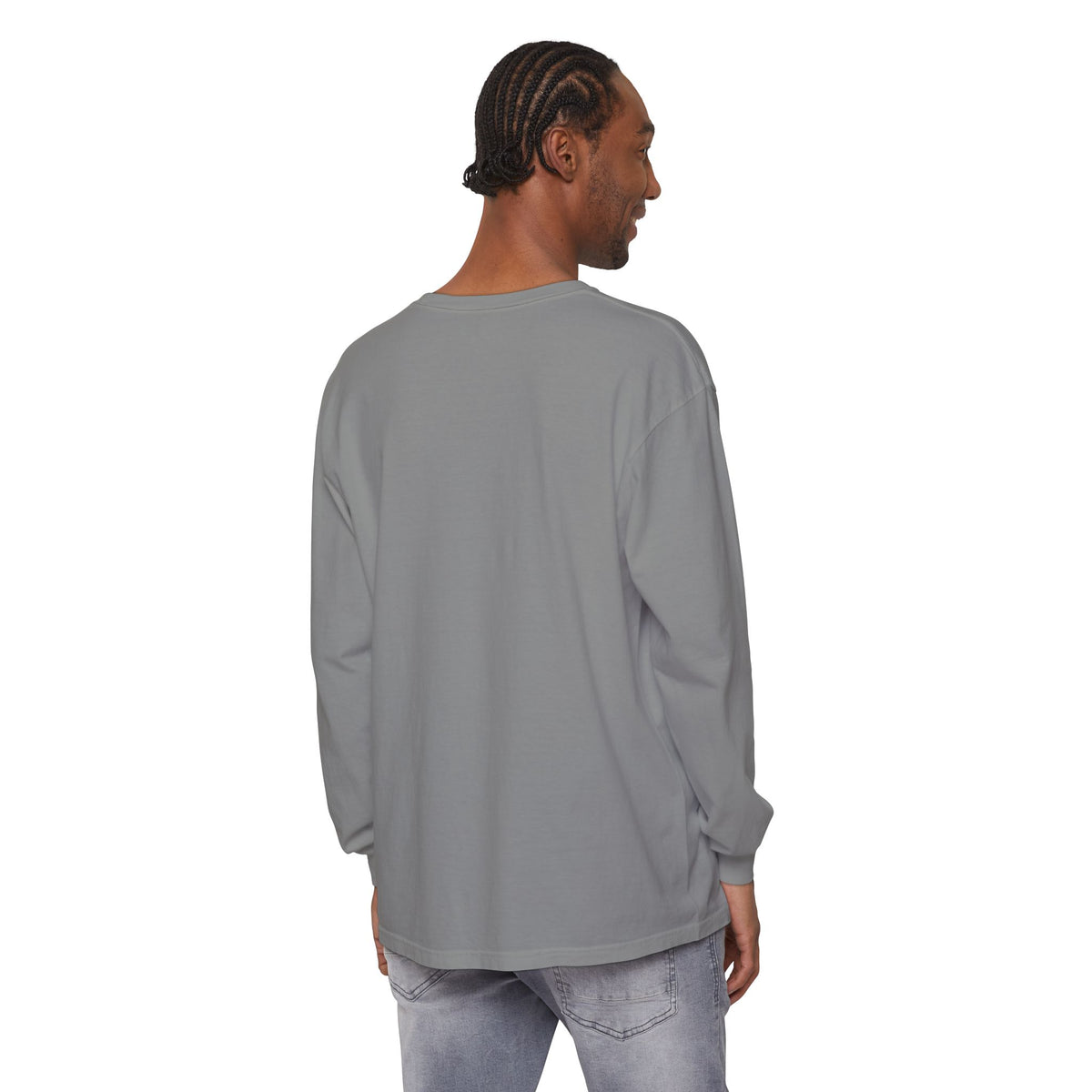 Resting Witch Face Long Sleeve T-Shirt — Cute Witch Cat Halloween Top
