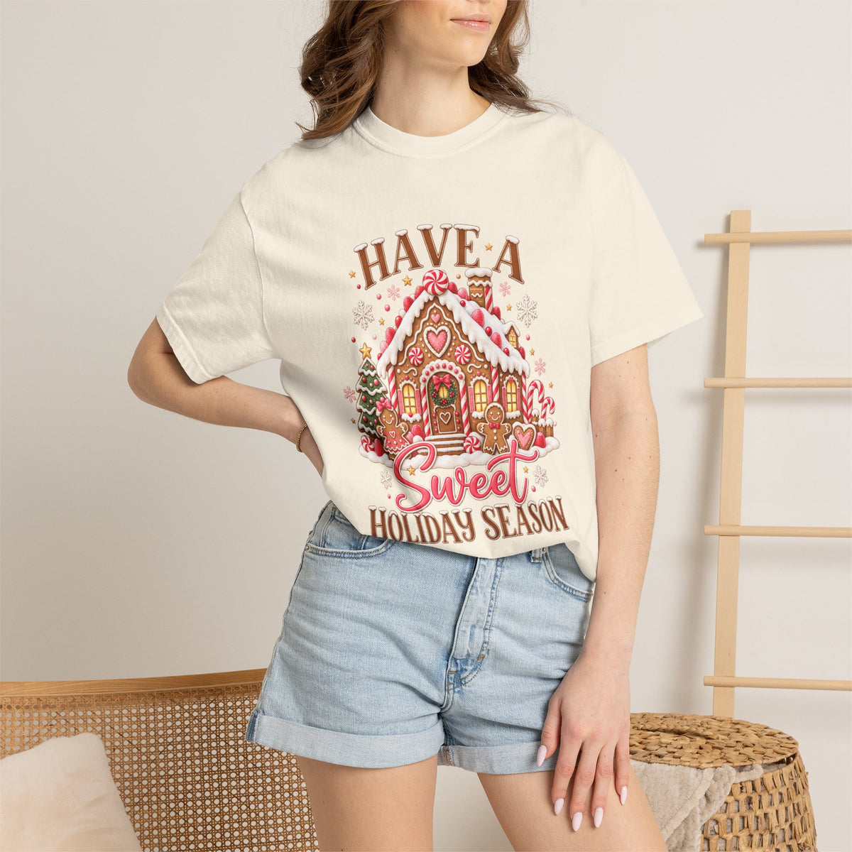 Have a Sweet Holiday Season Gingerbread T-Shirt