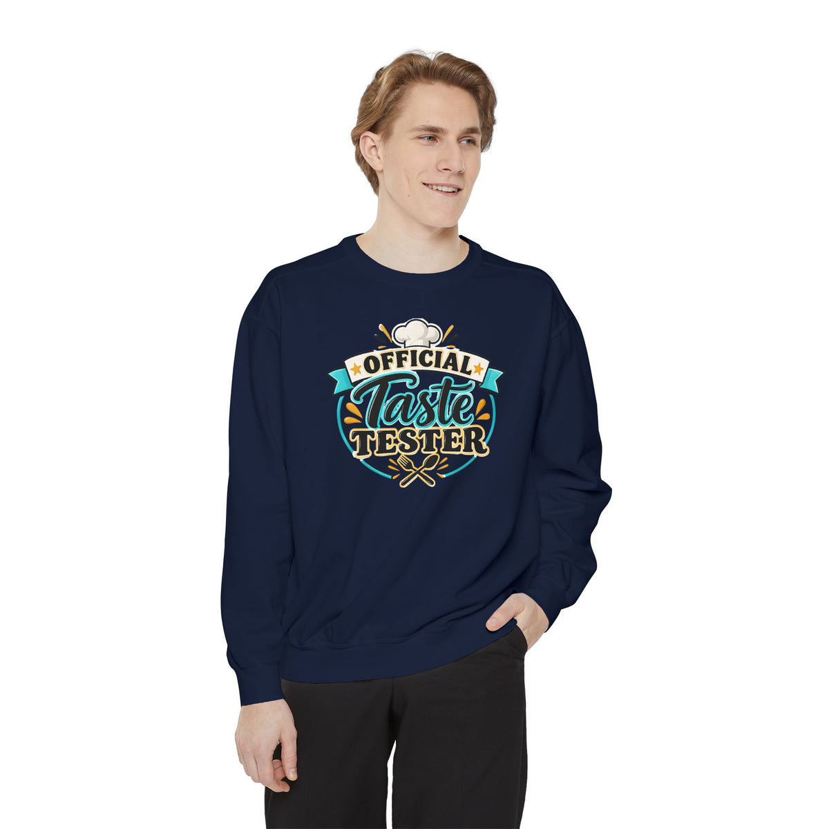 Official Taste Tester Sweatshirt – Funny Foodie Crewneck