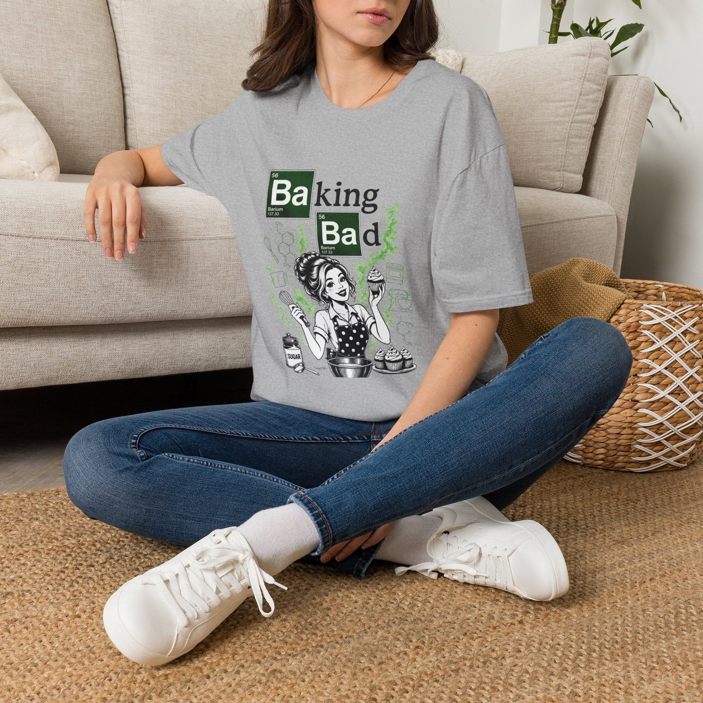 Baking Bad T‑Shirt — Funny Chemistry Baking Graphic Tee
