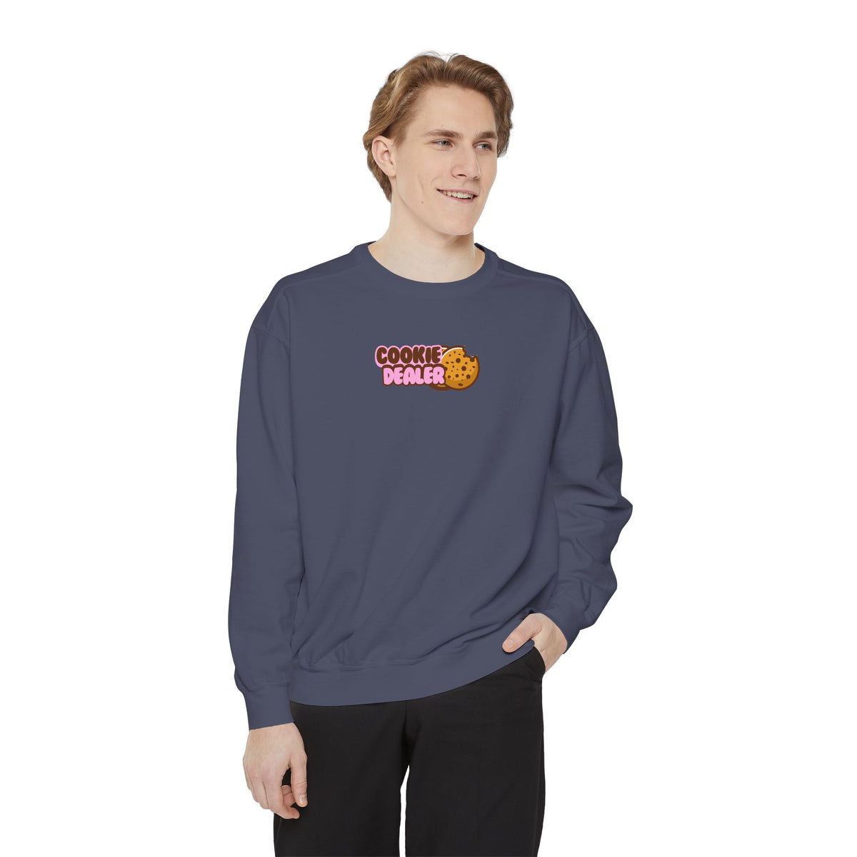 Cookie Dealer Sweatshirt — Fun Graphic Crewneck for Bakers & Cookie Lovers