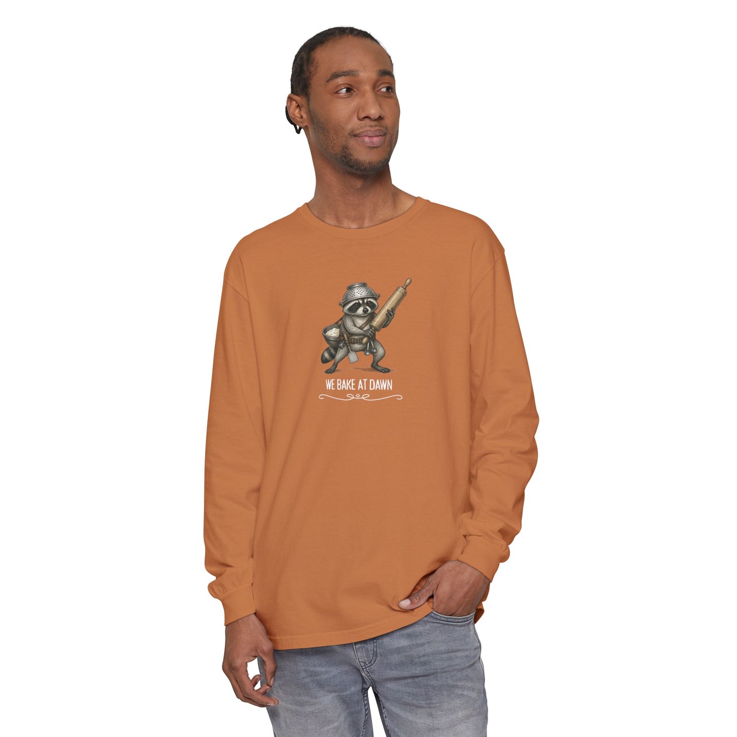 We Bake at Dawn! Darker Long Sleeve Tee