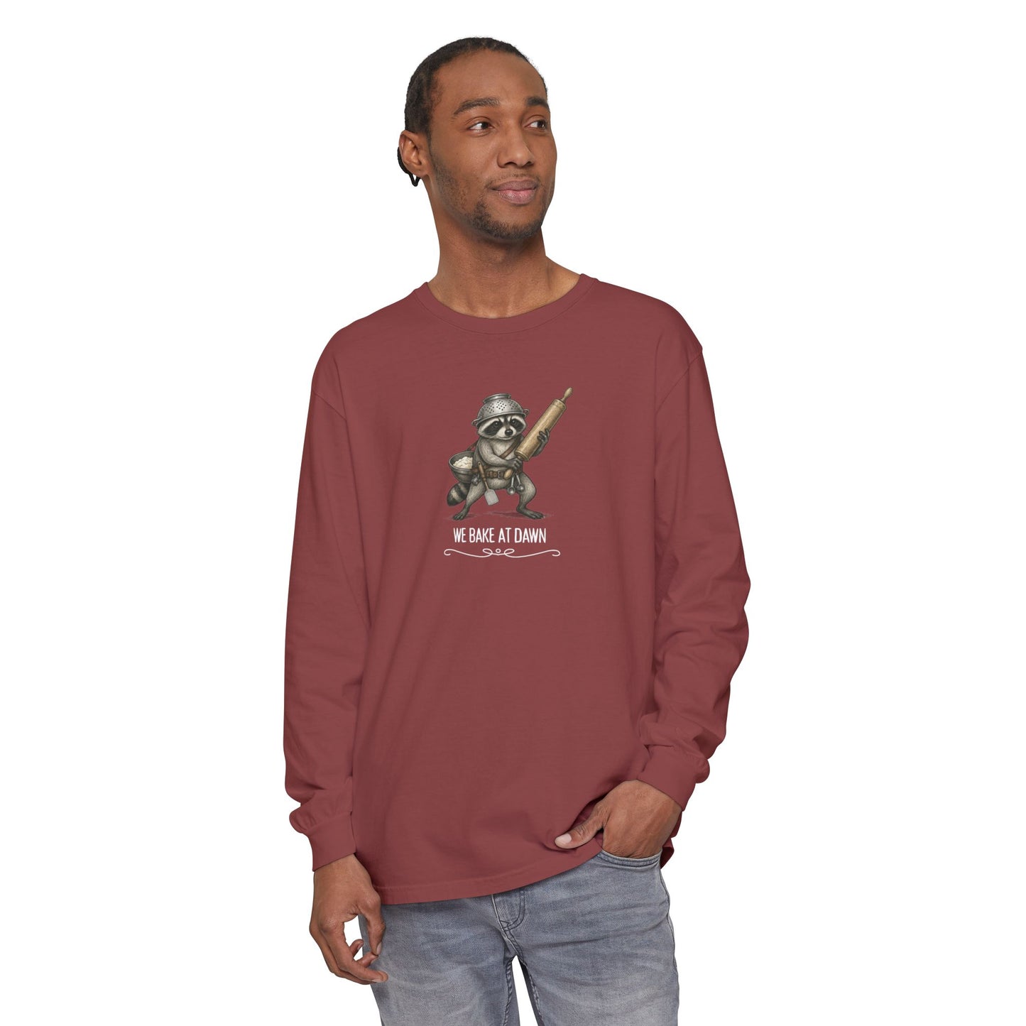We Bake at Dawn! Darker Long Sleeve Tee