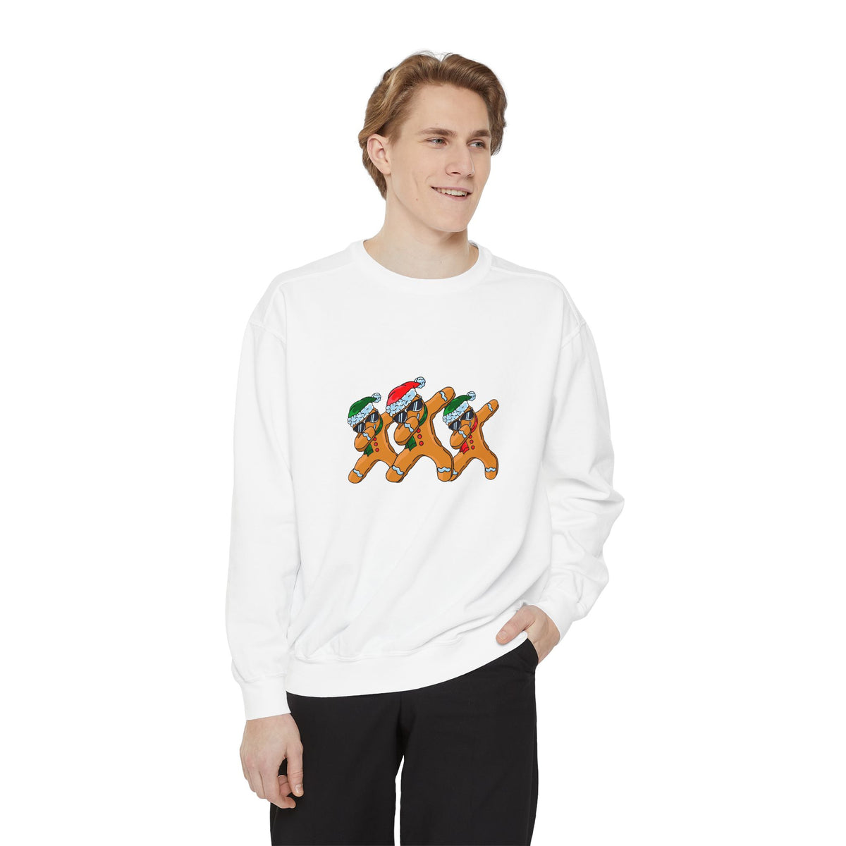 Dabbing Gingerbread Holiday Sweatshirt