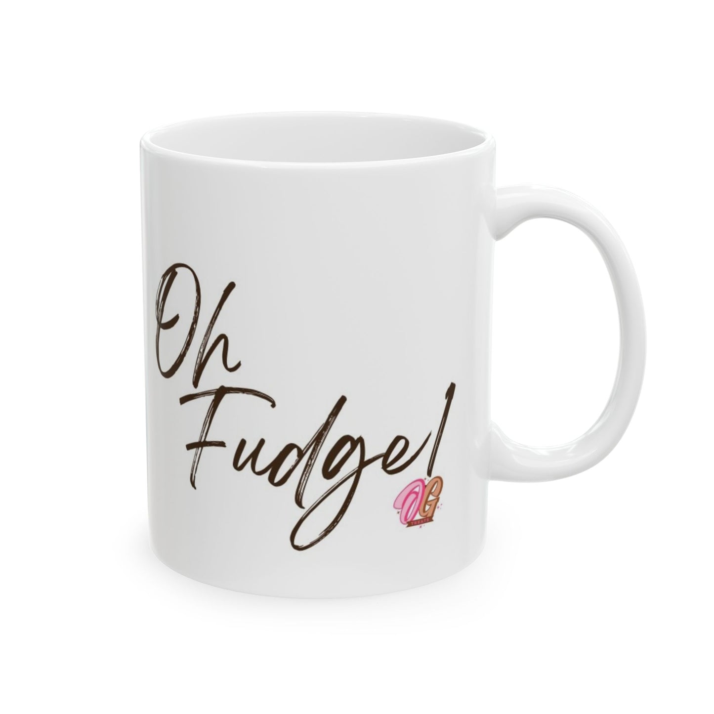 Cheerful Ceramic Mug for Coffee Lovers, Cute Gift for Birthdays, Holidays, Special Occasions, Valentine's Day, Home Decor