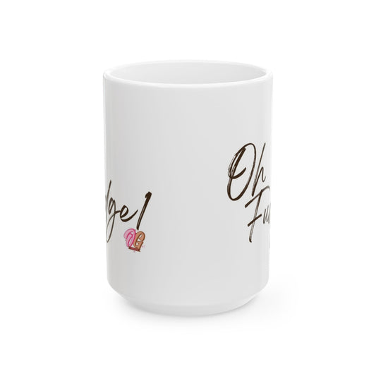 Cheerful Ceramic Mug for Coffee Lovers, Cute Gift for Birthdays, Holidays, Special Occasions, Valentine's Day, Home Decor