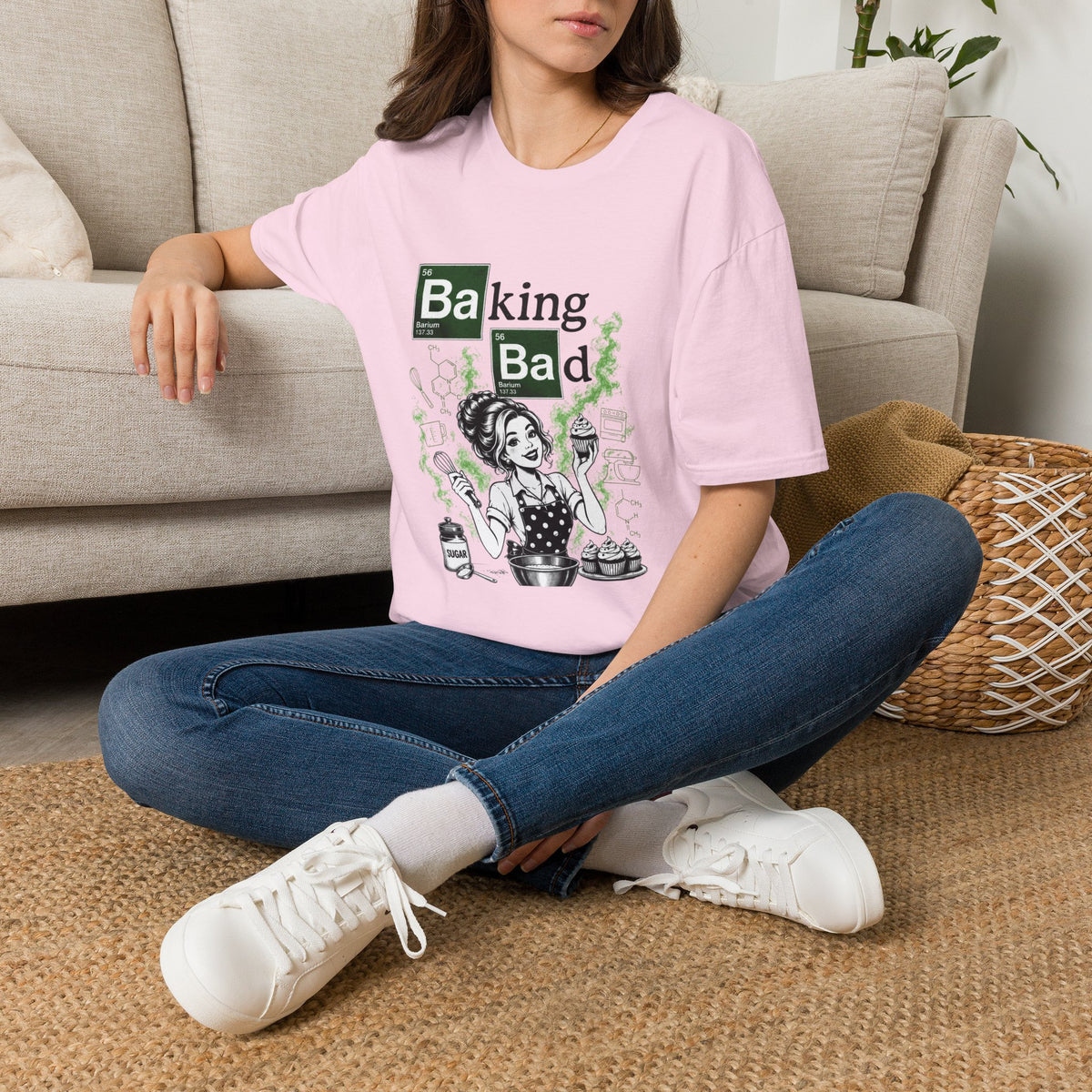 Baking Bad T‑Shirt — Funny Chemistry Baking Graphic Tee