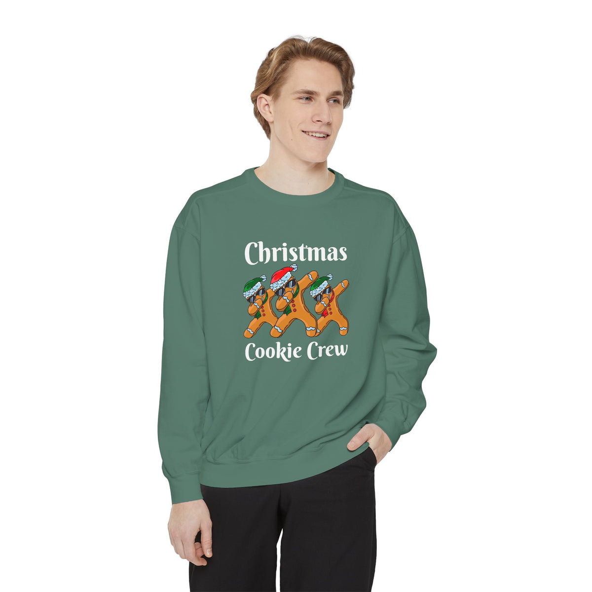 Dabbing Gingerbread Holiday Sweatshirt