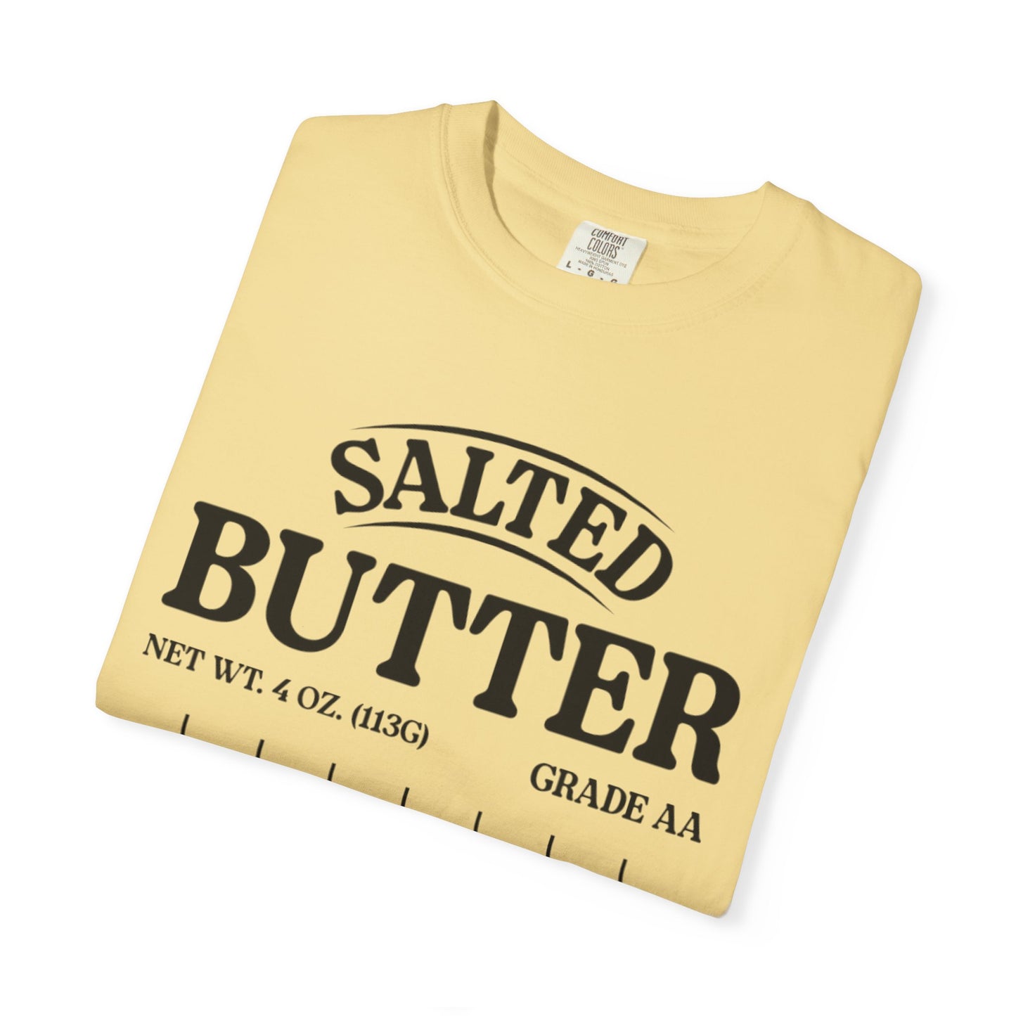 Salted Butter Unisex T-Shirt - Funny Foodie Tee, Gift for Chefs, Kitchen Lover Apparel, Foodie Fashion, Cute Cooking Outfit