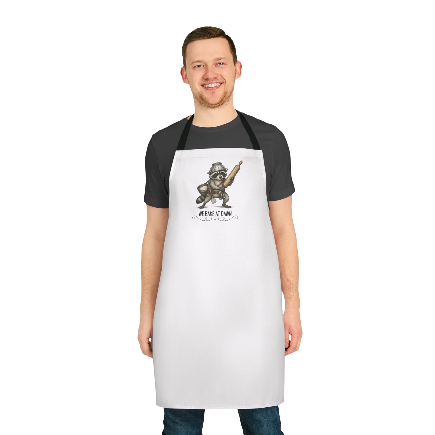 “We Bake At Dawn” Apron