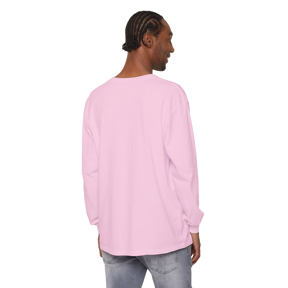 Cookie Dealer Long Sleeve Tee — Retro 3D Text Graphic Shirt
