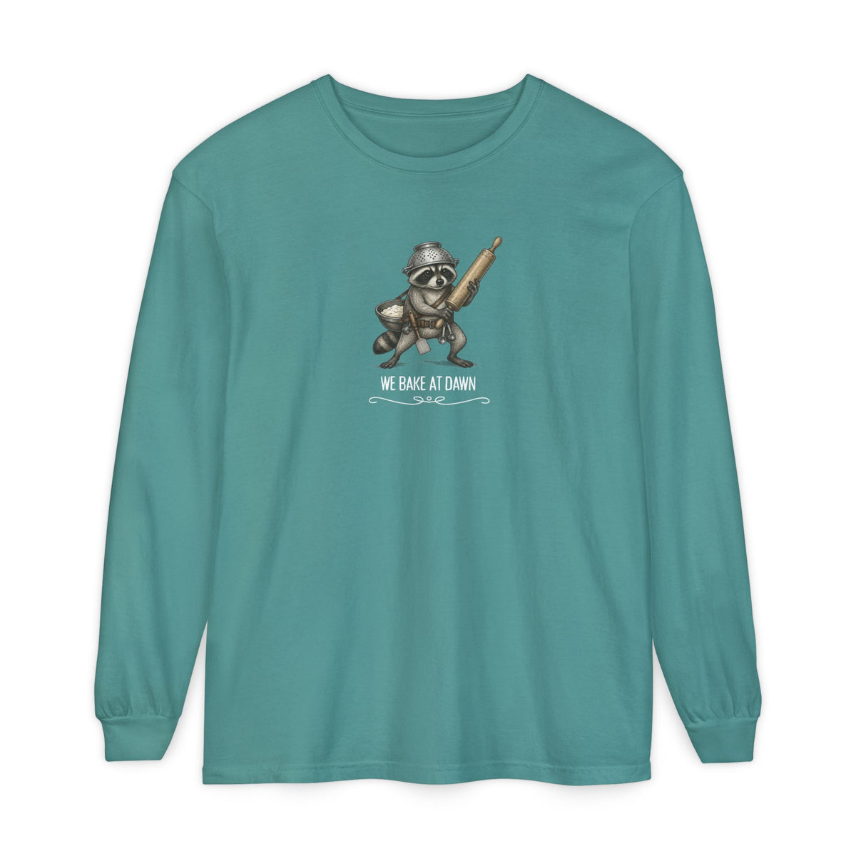 We Bake at Dawn! Darker Long Sleeve Tee