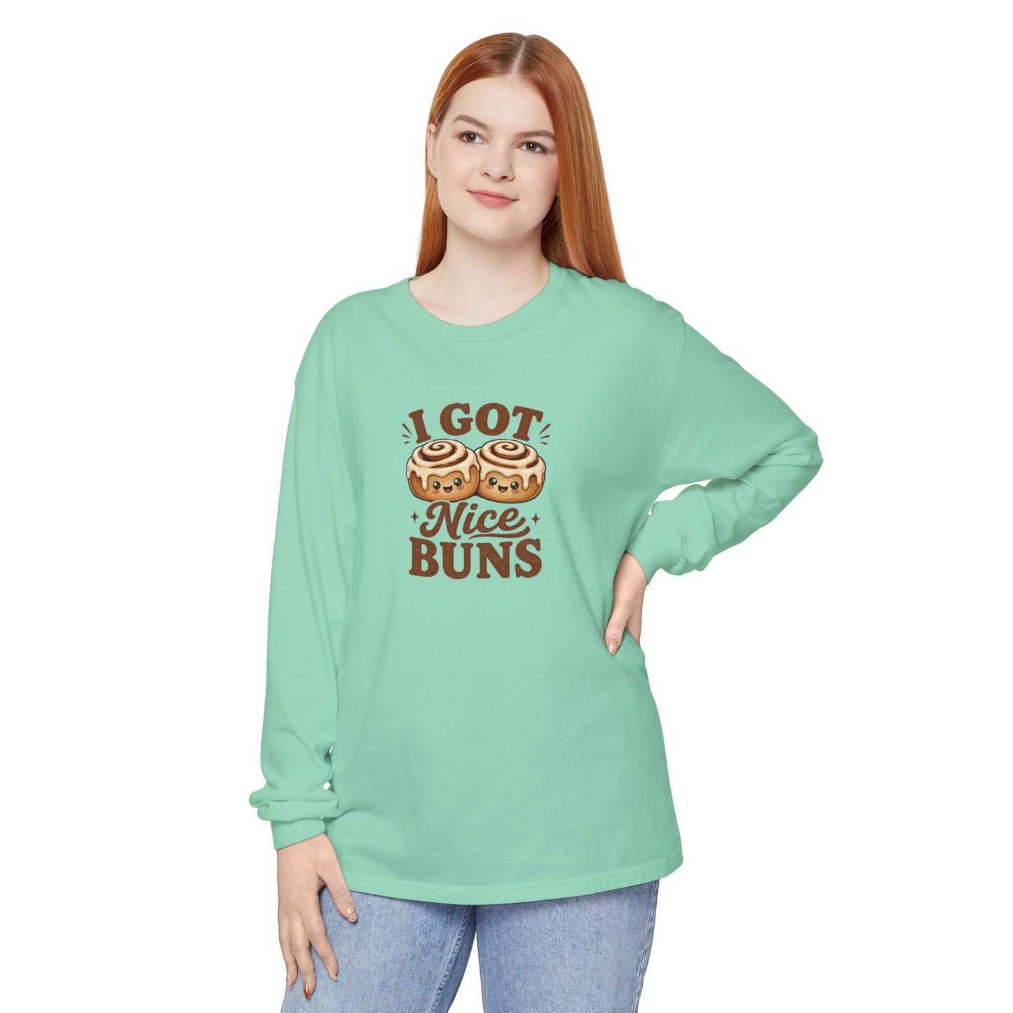 Nice Buns Long Sleeve Shirt