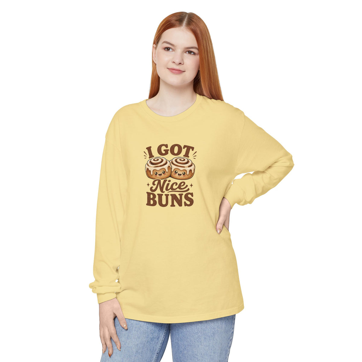 Nice Buns Long Sleeve Shirt
