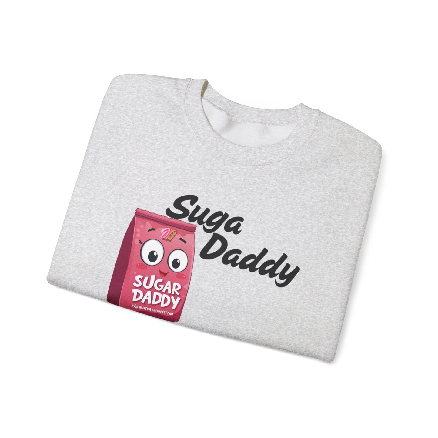Suga Daddy Garment-Dyed Sweatshirt, Fun Unisex Hoodie, Perfect Gift for Dads, Quirky Casual Wear, Birthday or Father's Day